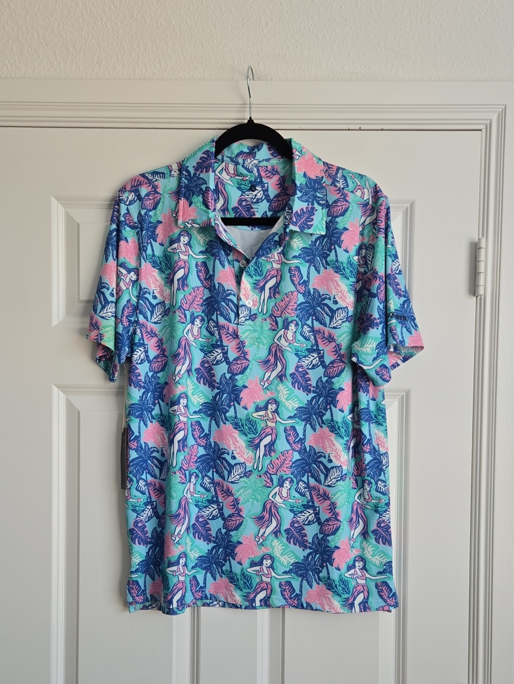 Simply Southern Blue and Pink Casual Shirt